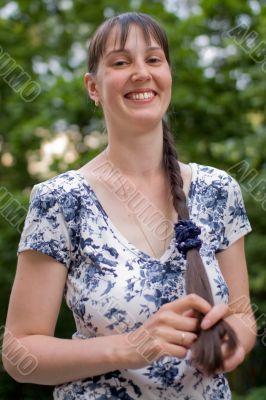Smiling girl