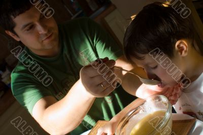 Son with Father Son with Father
