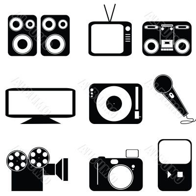 Multimedia icons