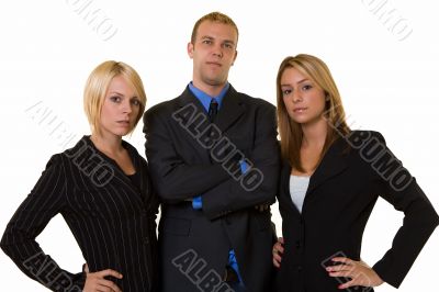 Smiling Business team