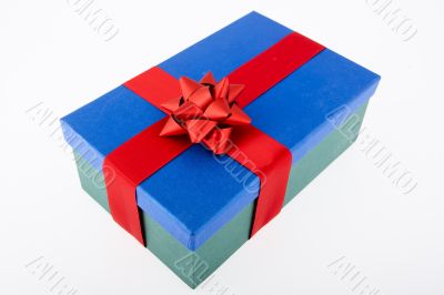 Present packed with bow