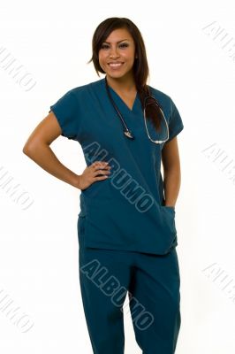 Young Hispanic Nurse