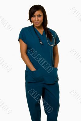 Young Hispanic Nurse