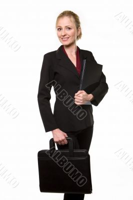 Confident business woman