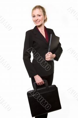 Blond business woman Blond business woman