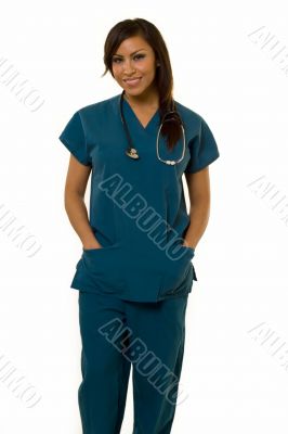 Young Hispanic Nurse