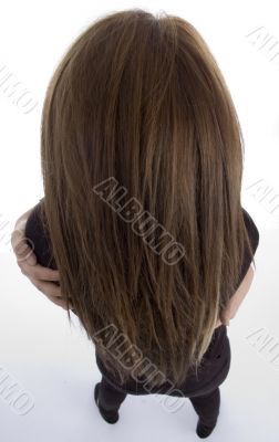 female with long hair