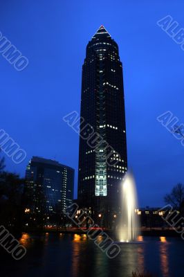 Messeturm tower Frankfurt, Germany Messeturm tower Frankfurt, Germany