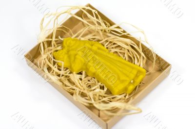 handmade candle in box handmade candle in box