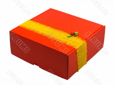 red gift box