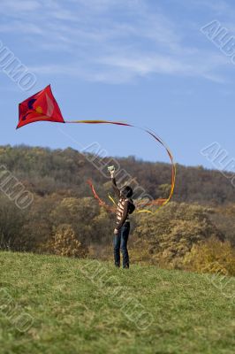 fly a kite