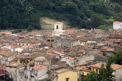 Panoramic view of Antrodoco