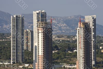 Benidorm. A resort of Spain Benidorm. A resort of Spain