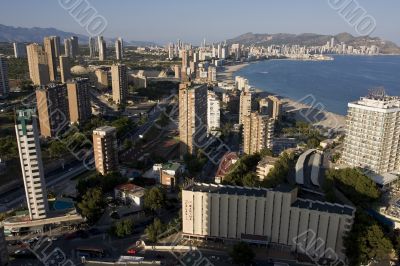 Benidorm. A resort of Spain Benidorm. A resort of Spain