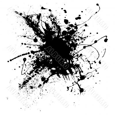 ink splatter one