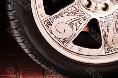 Car aluminimun wheel