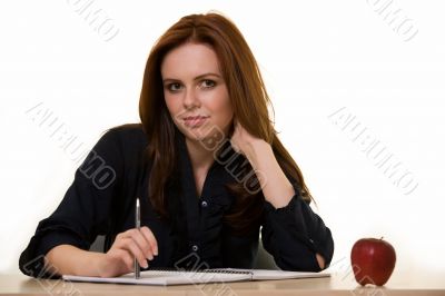Young teacher