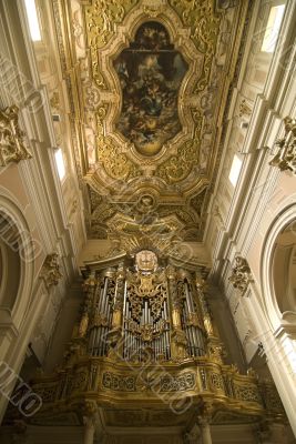 L`Aquila - Organ in the San Bernardino church