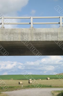 concrete overpass