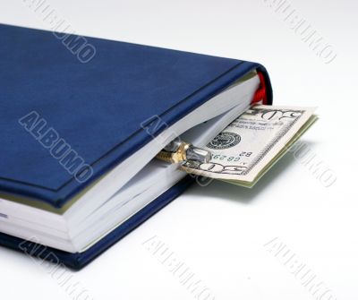 Aagenda, pen and some dollars