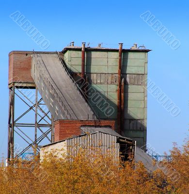 Concrete product plant