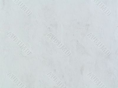 Wall with white plaster