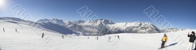 Panorama - Ski vacation in Alpes