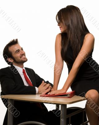 Office workers