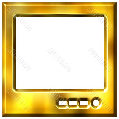 3D Golden TV