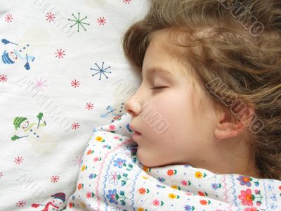 sleeping child