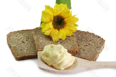 Bread Slices with Sunflower Oleo