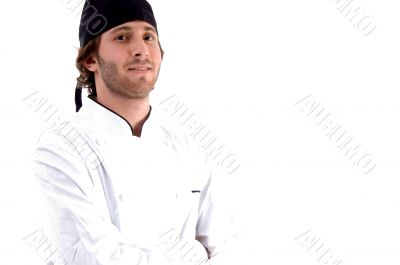 portrait of young chef