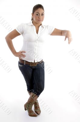 standing young model standing young model