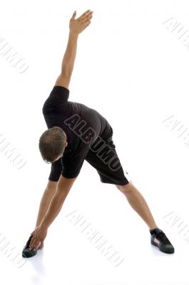 man doing exercise