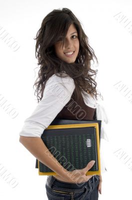 female student with books female student with books