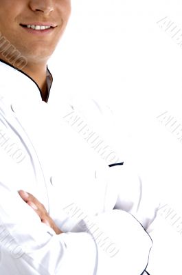 close up of chef uniform