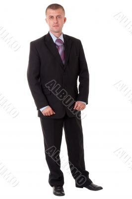 serious young businessman