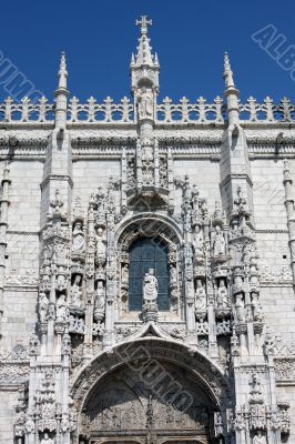 South portal of the Hieronymites Monastery