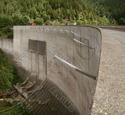 Dam Okertalsperre, Harz, Germany