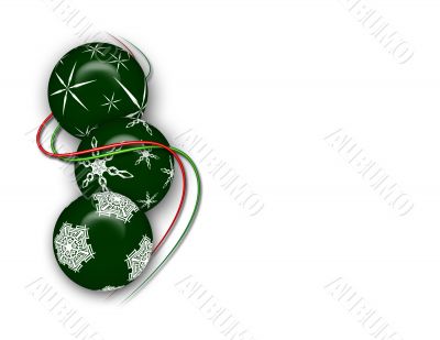 Christmas Ornament Background