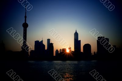 shanghai skyline