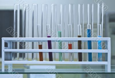 Test tubes rack