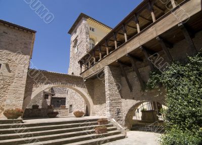 Spello - Ancient palace with gallery