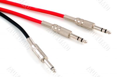 three sound cables