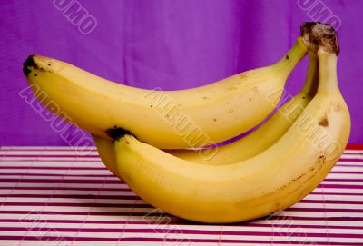 three banana