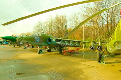 The SU25 Attack Airplane.