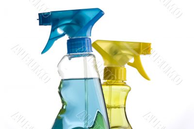 spray bottles