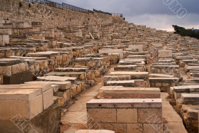 Old jewish cemetry in olive mount