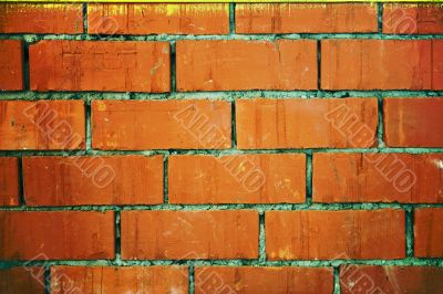 close-up red wall close-up red wall