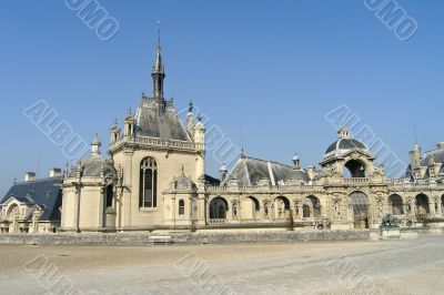 Chateau de Chantilly near Paris